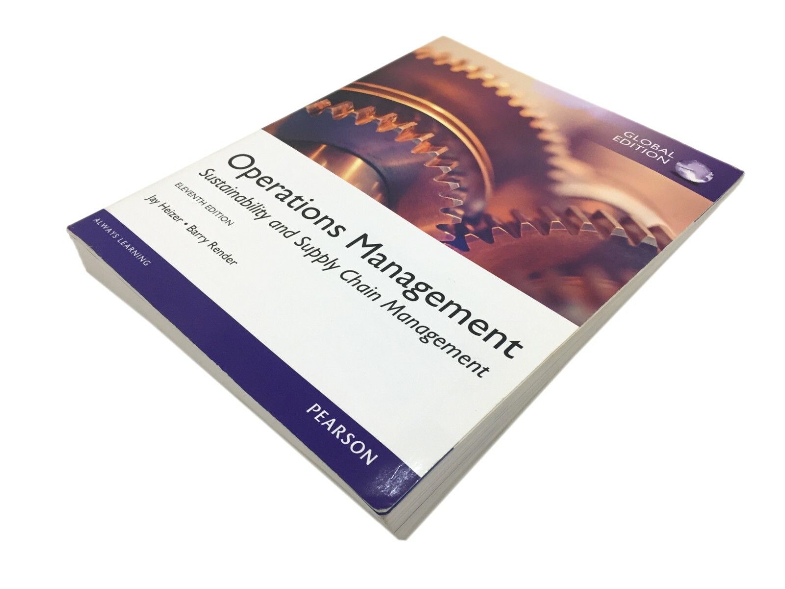 Operations Management By Jay Heizer & Barry 11th Ed Book Supply Chain Paperback