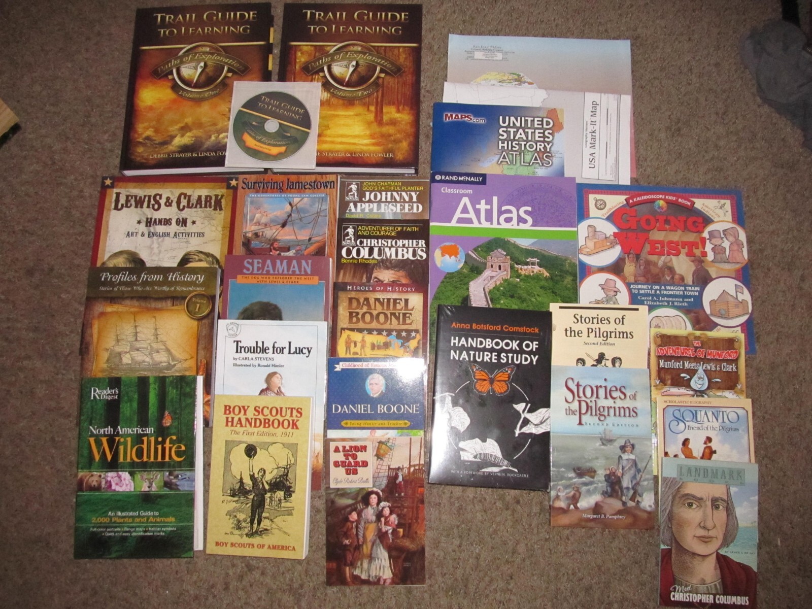 TRAIL GUIDE TO LEARNING Paths of Exploration Strayer Geography Matters NEW SET