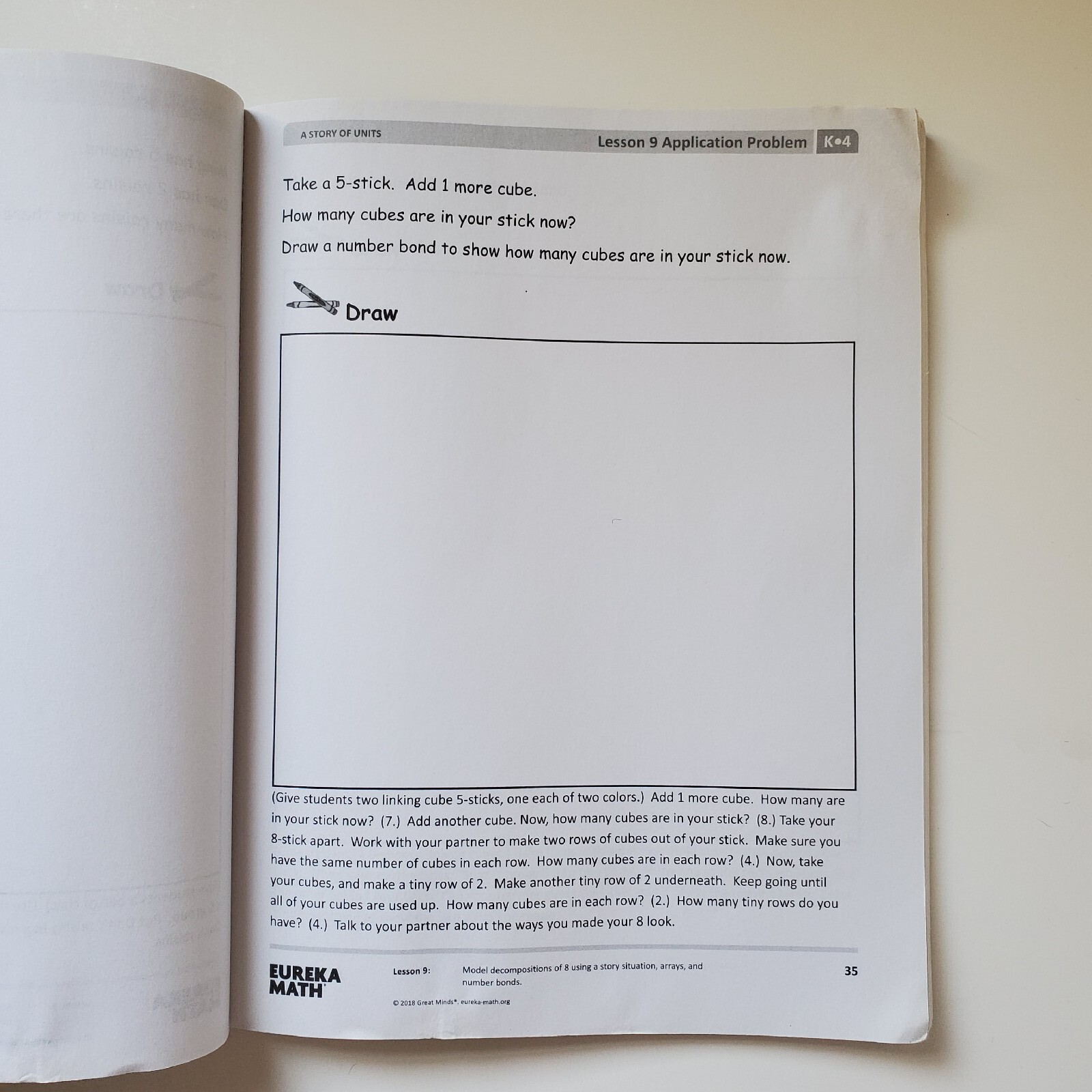 2 Eureka Math Grade K Module 4, 5 And 6 LEARN Workbook Count 10s Read Draw Write