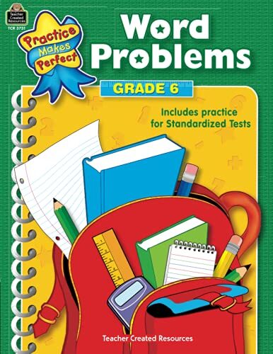 Word Problems Grade 6: Grade 6 (Pra…, Smith, Robert W