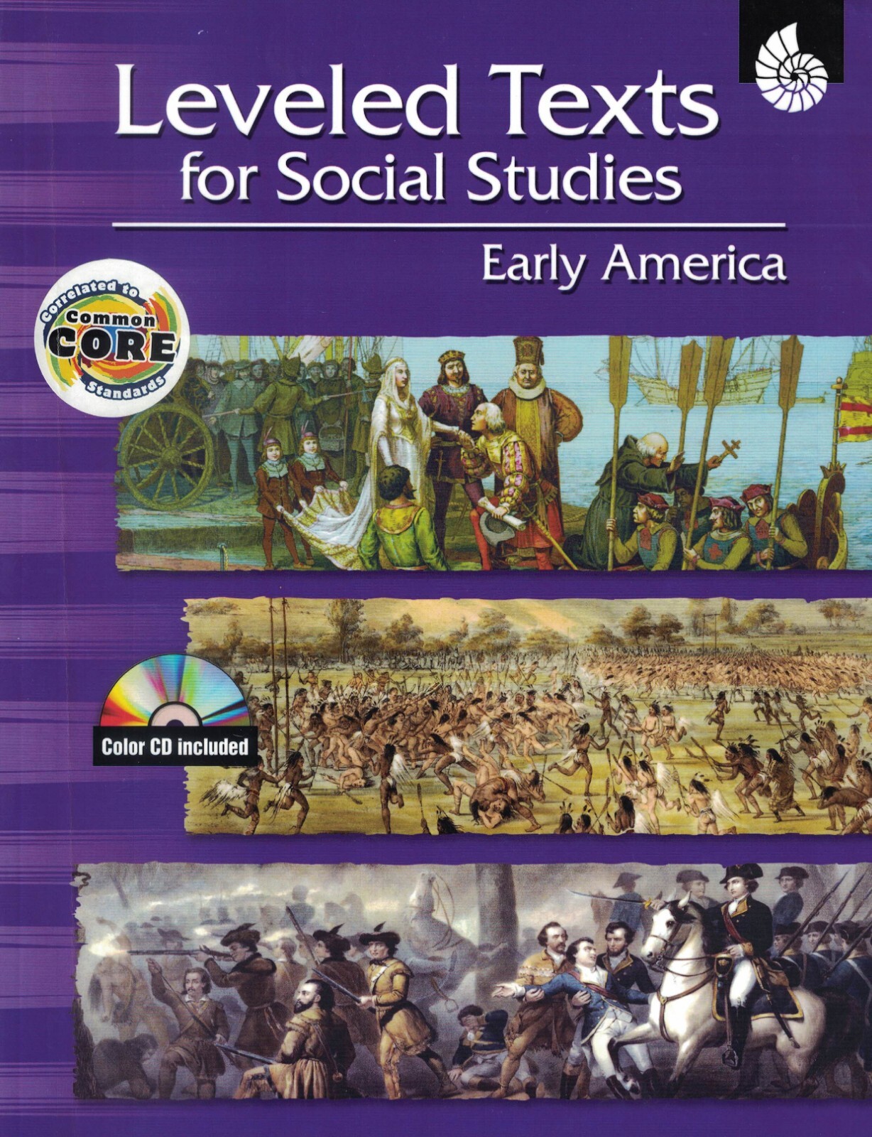 LEVELED TEXTS FOR SOCIAL STUDIES: EARLY AMERICA By Debra J. Housel **LIKE NEW**