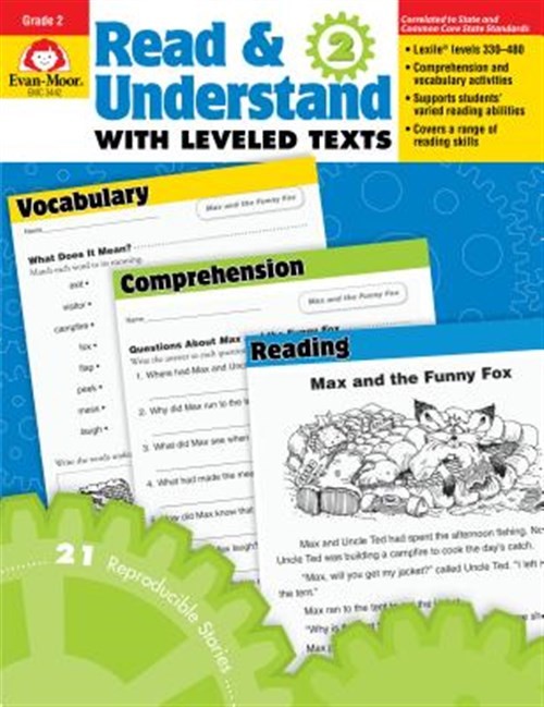 Read & Understand With Leveled Texts, Grade 2, Paperback by Norris, Jill, Lik…