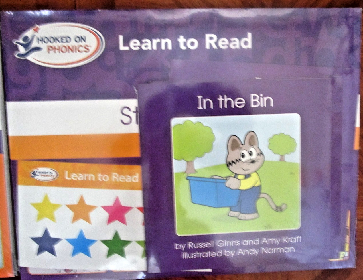 3- Packs Learn to Read Reader Hooked on Phonics 2 New 1 Open Unused