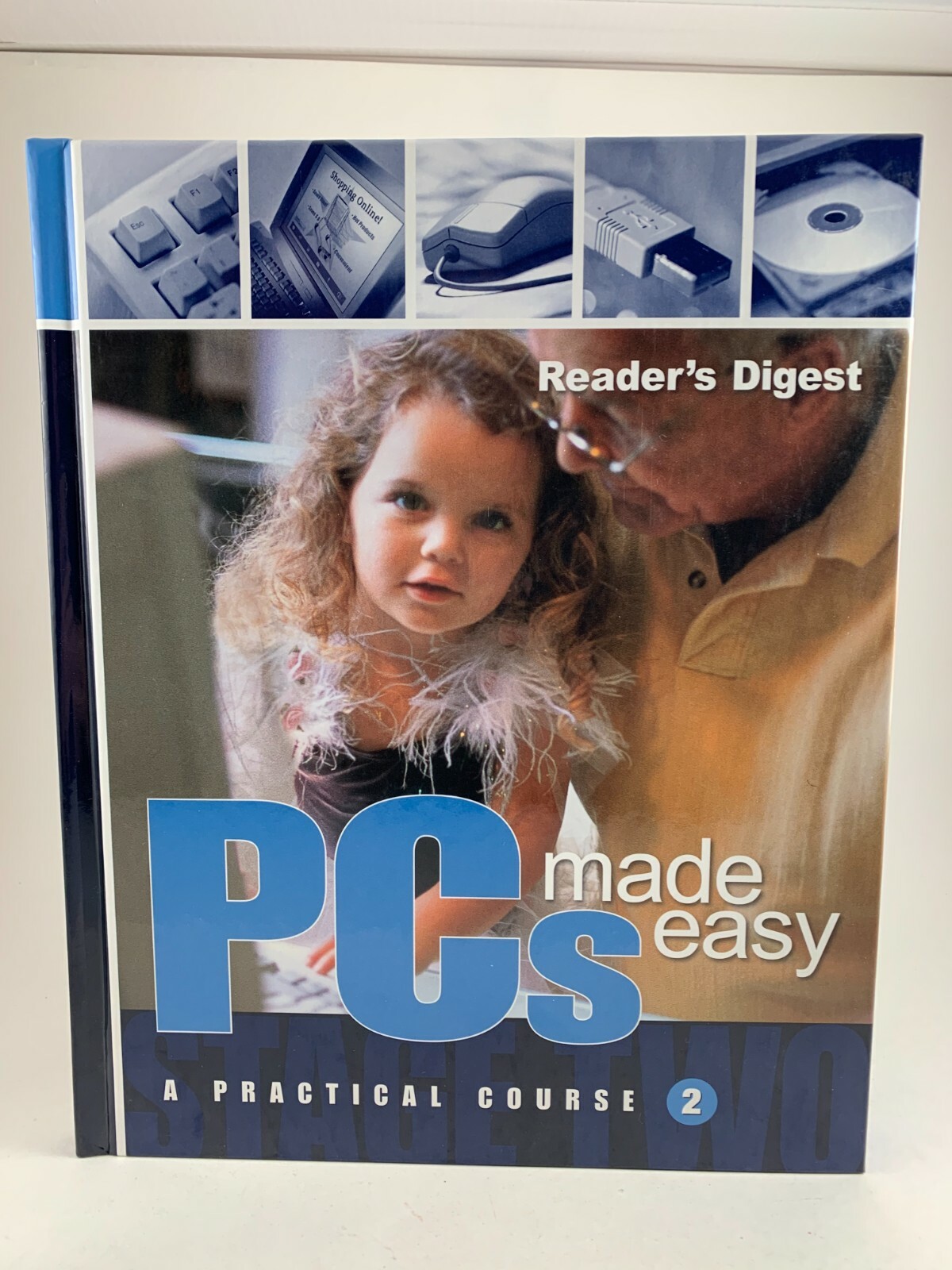 READER’S DIGEST PCs MADE EASY A PRACTICAL COURSE 2 HARDCOVER 2002 9″ x 12″