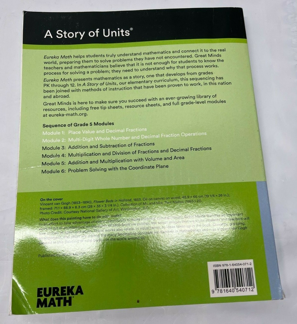 Eureka Math Grade 5 Modules 1 & 2 Learning Workbook – Like New