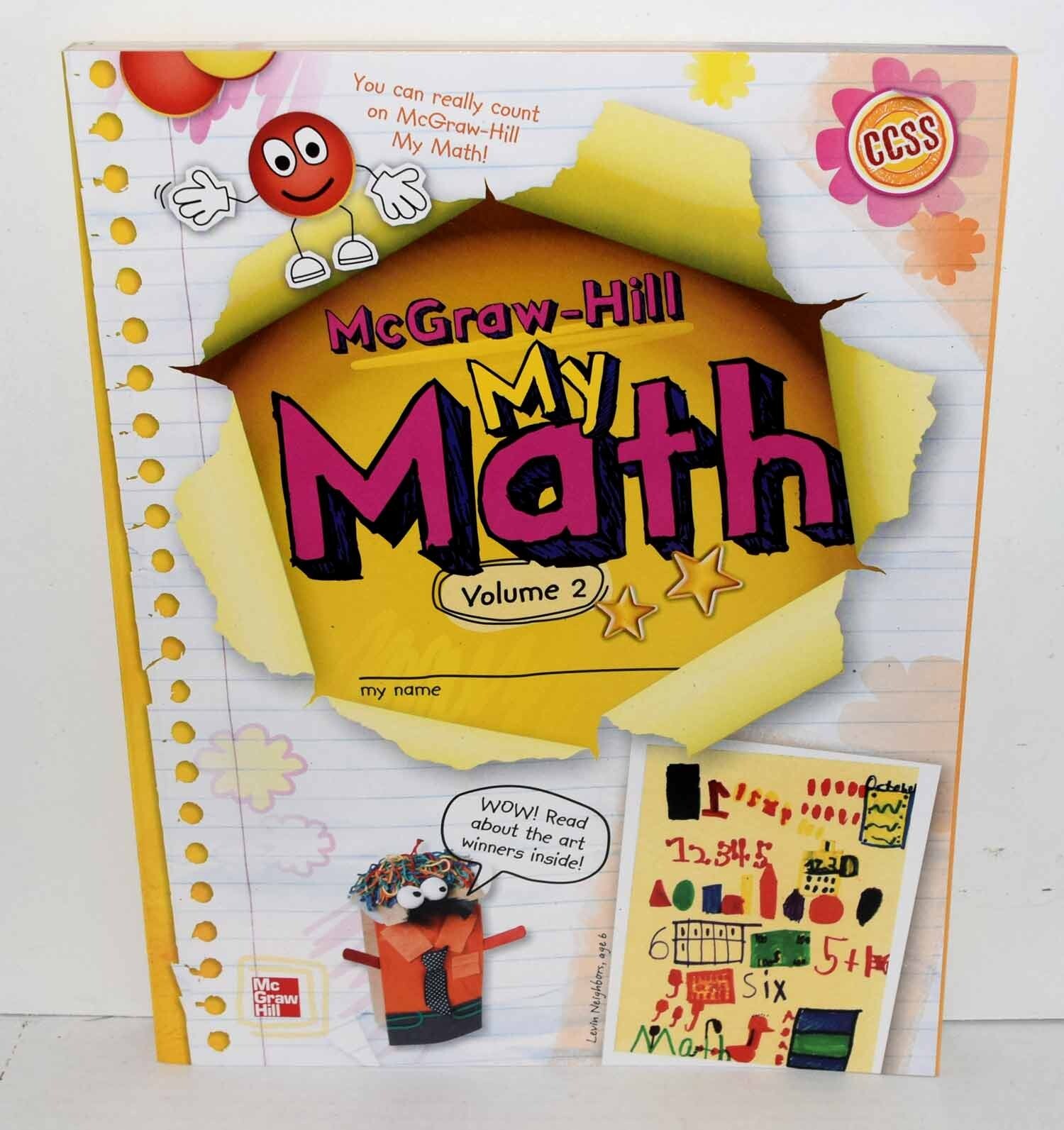 My Math Grade K, Vol. 2 McGraw-Hill Brand New FREE SHIPPING !!!