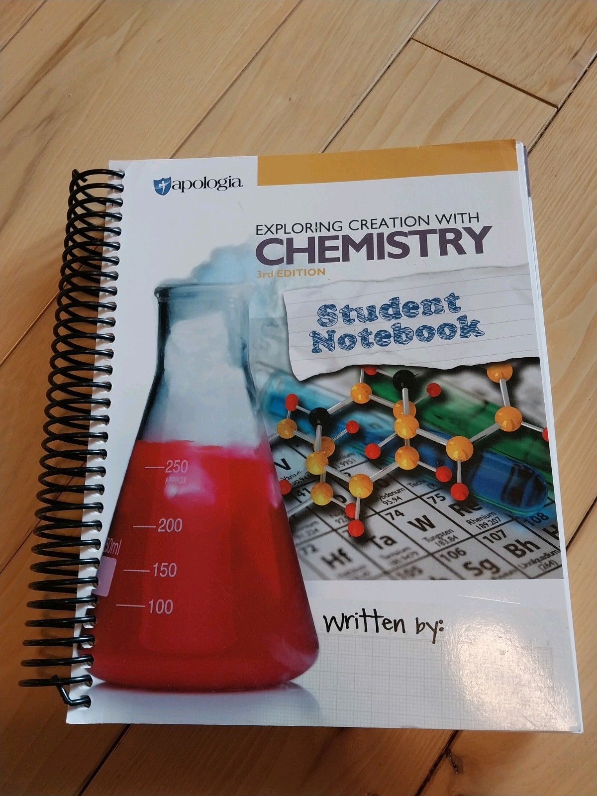Apologia Exploring Creation with Chemistry 3rd Edition Student Notebook New