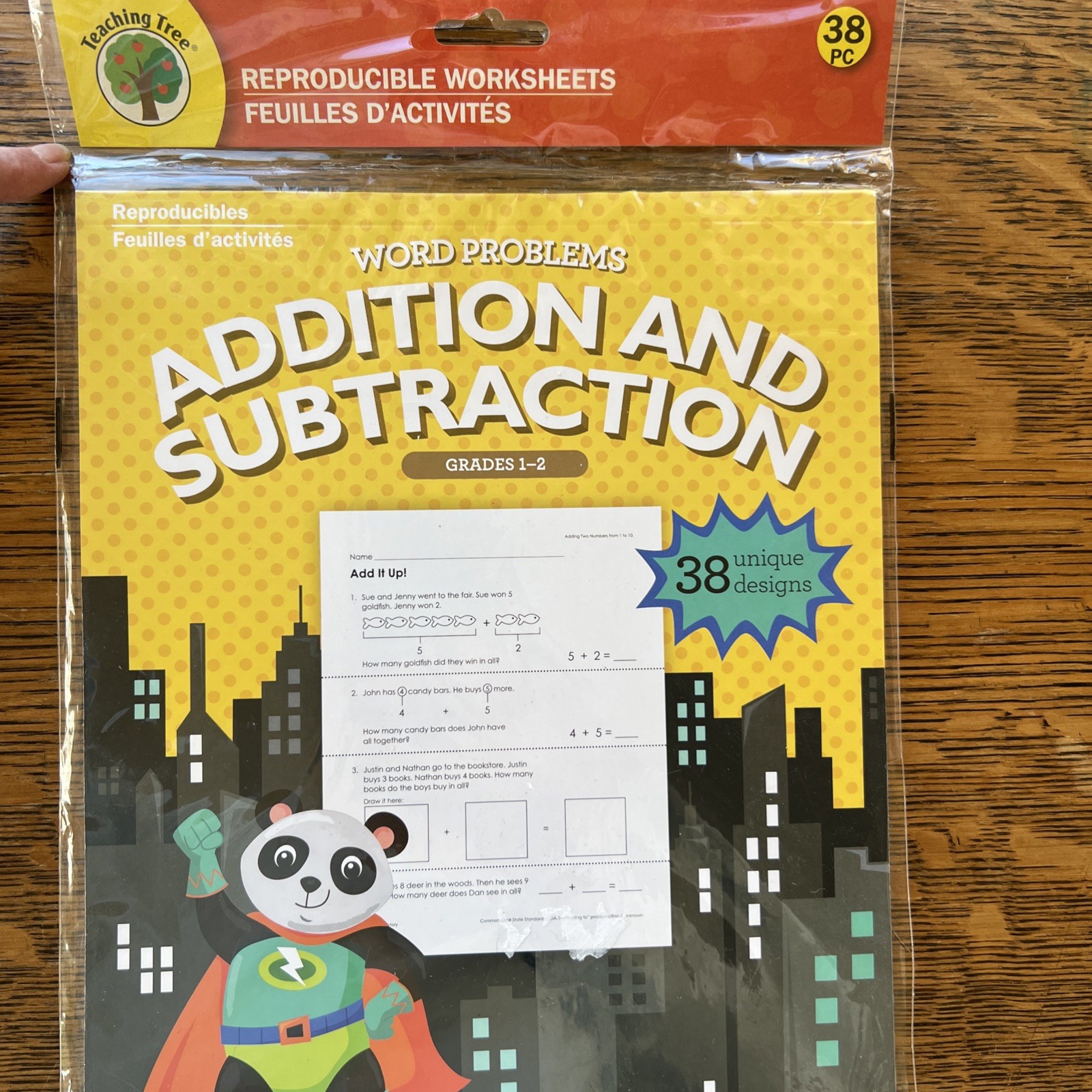 Addition Subtraction Word Problems Grade 1-2 Reproducible Sheets. Teaching Tree