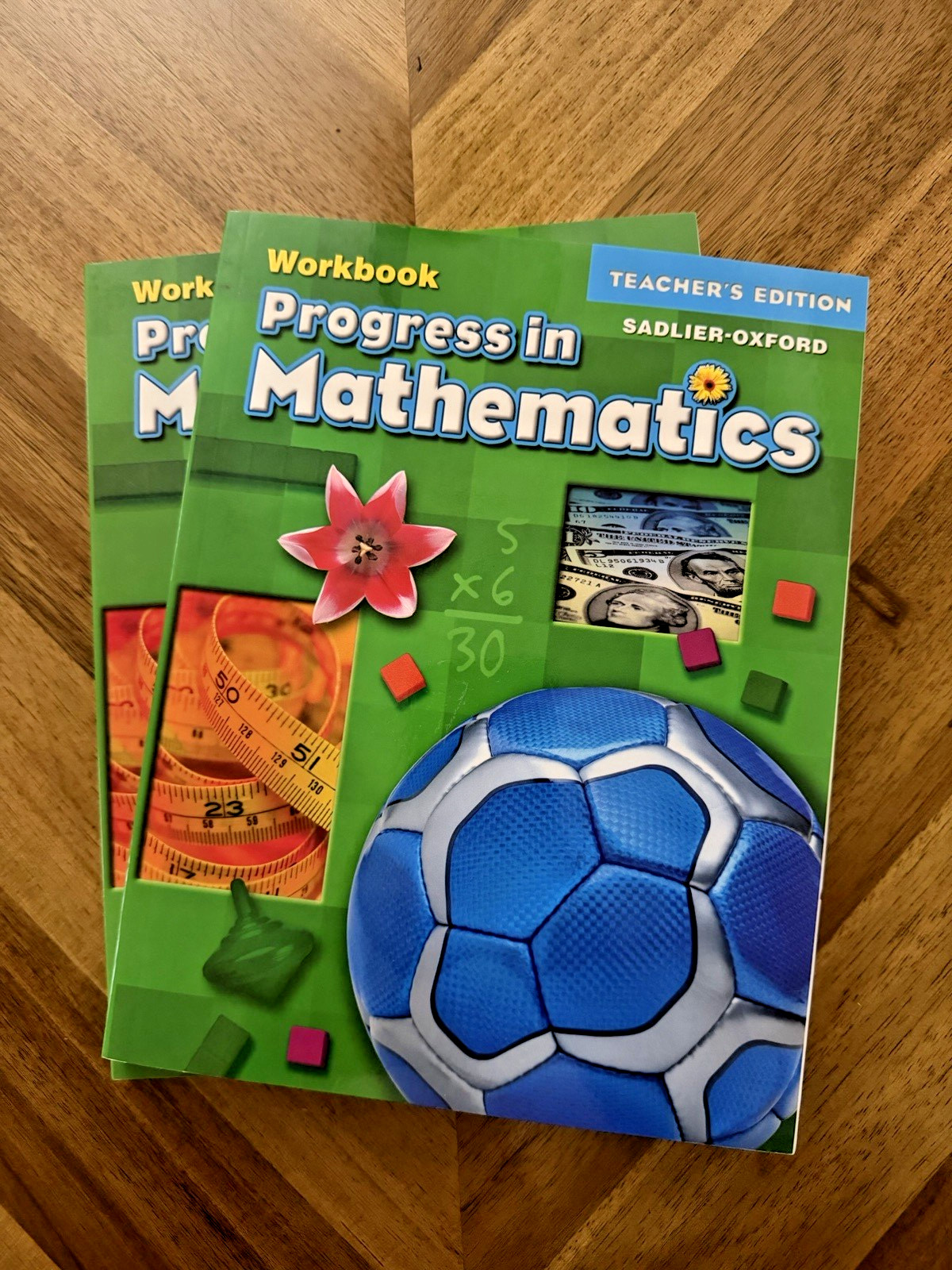 Lot of 2 Progress in Mathematics : Workbooks Grades 3 Teacher’s Edition (NEW)