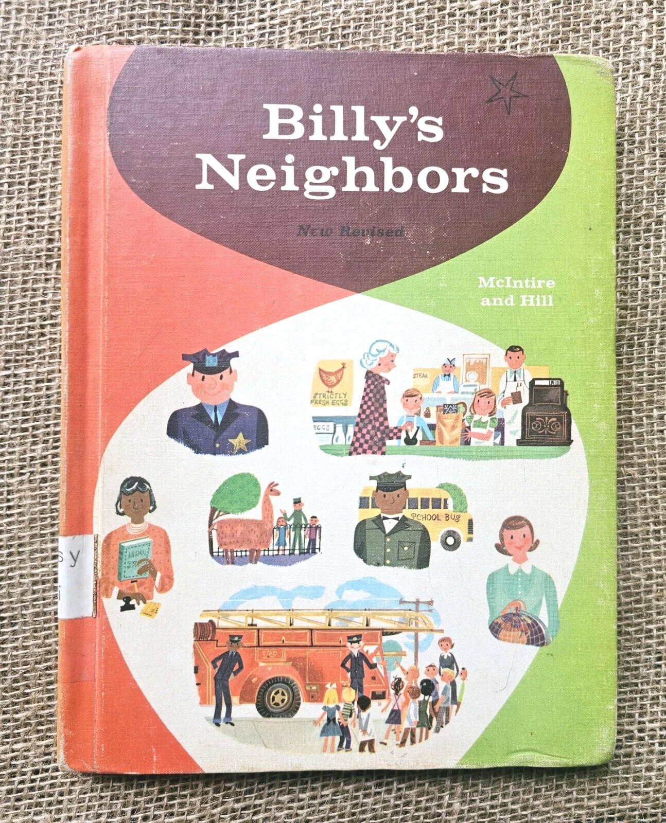 1965 Billys Neighbors McIntire And Hill Reader Textbook