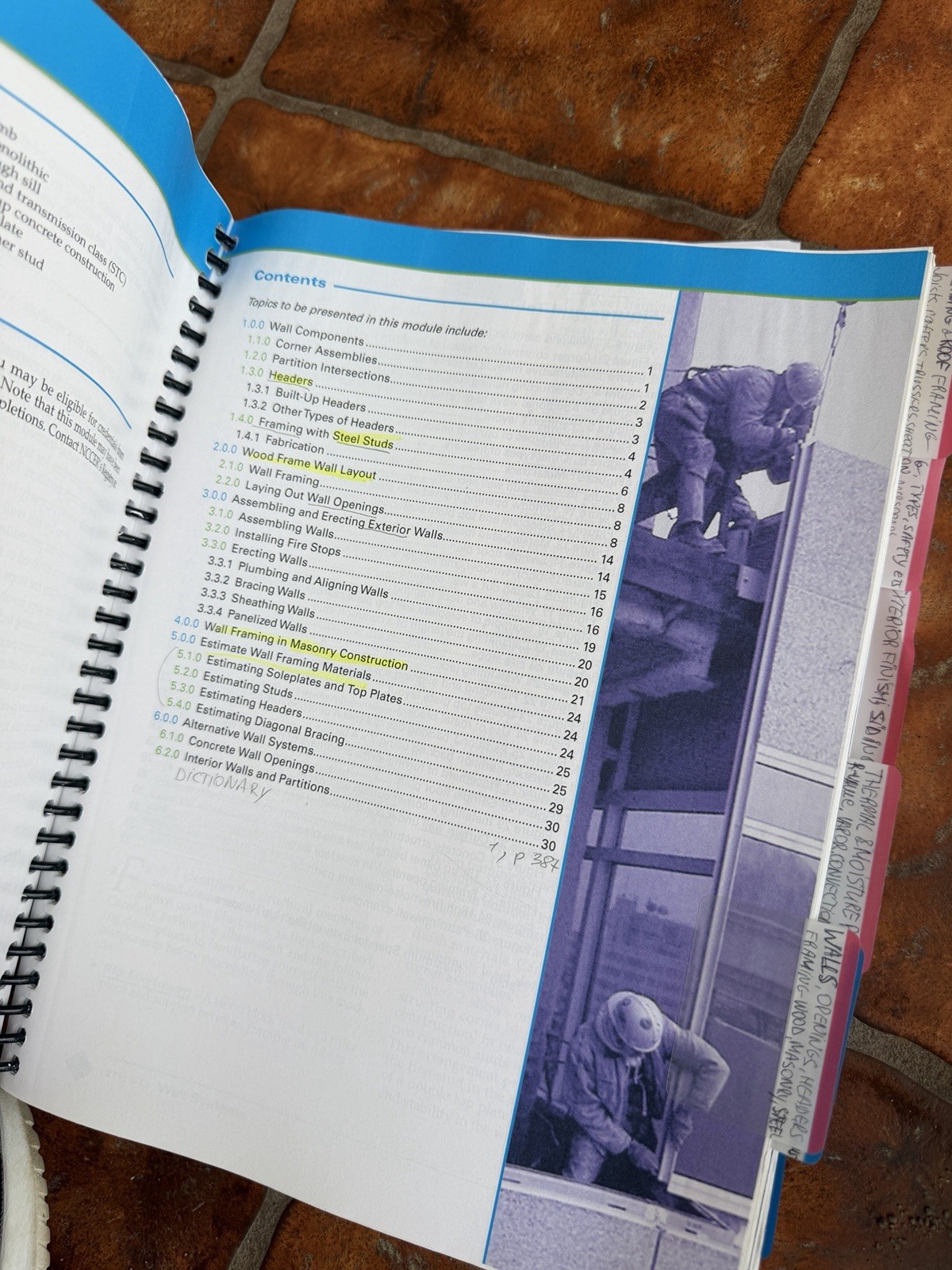 Florida Roofing Contractor & Residential Contractor exam full TABBED book set