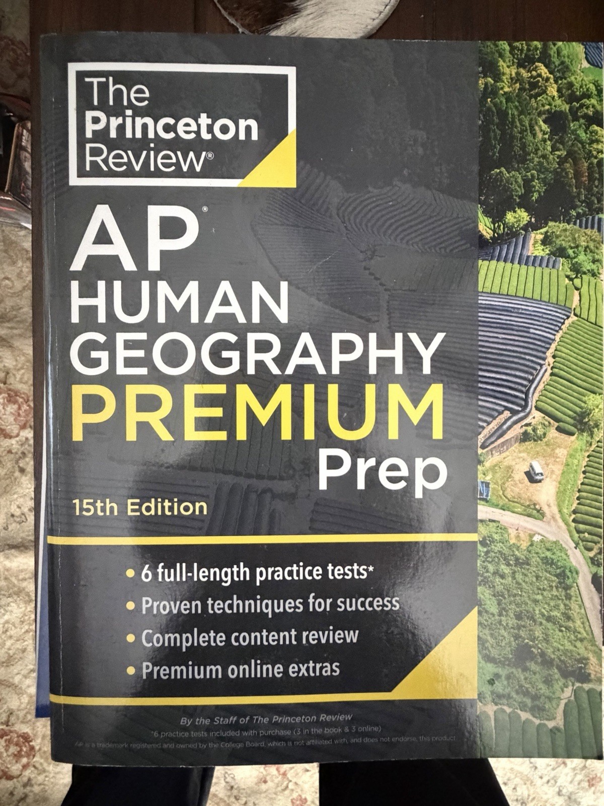 The Princeton Review AP Human Geography Premium Prep 15th Edition Book