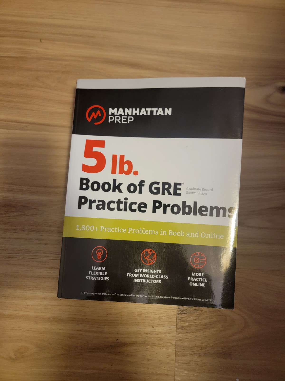 5 Lb. Book of GRE Practice Problems by Manhattan Prep 3rd Edition