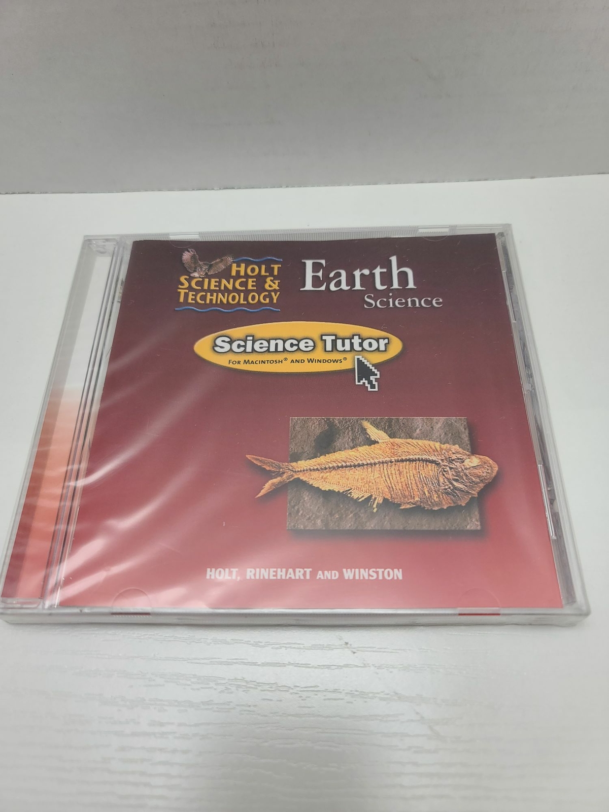 HOLT SCIENCE & TECHNOLOGY EARTH SCIENCE TUTOR HOLT, RINEHART, AND WINSTON CD ROM