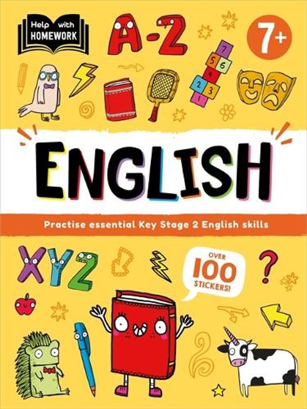 Help With Homework: Age 7+ English by Autumn Publishing Paperback Book