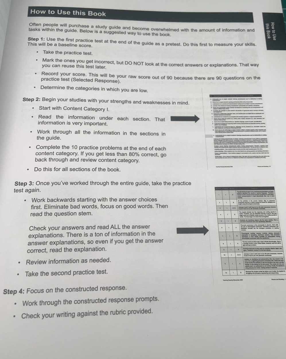 Praxis Teaching Reading Elementary 5205 Study Guide Test Prep Book Kathleen Jasp