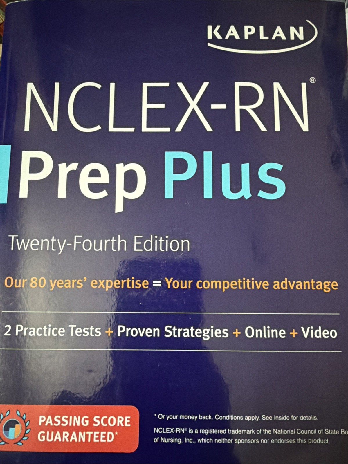 NCLEX-RN Prep Plus 24th Edition by Kaplan Nursing