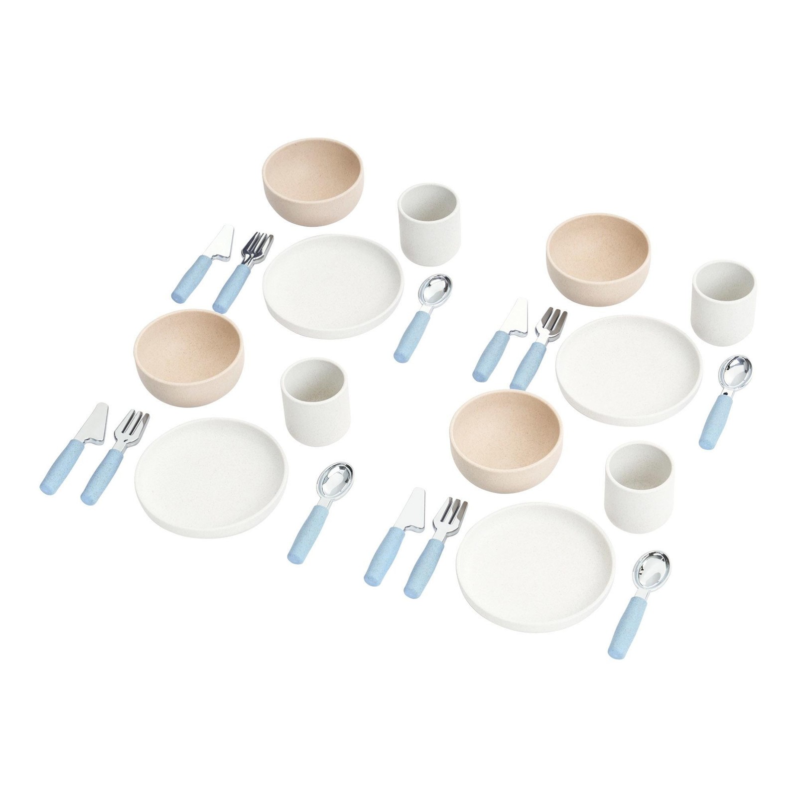 Kaplan Early Learning Breakfast Tableware Set – 24 Pieces