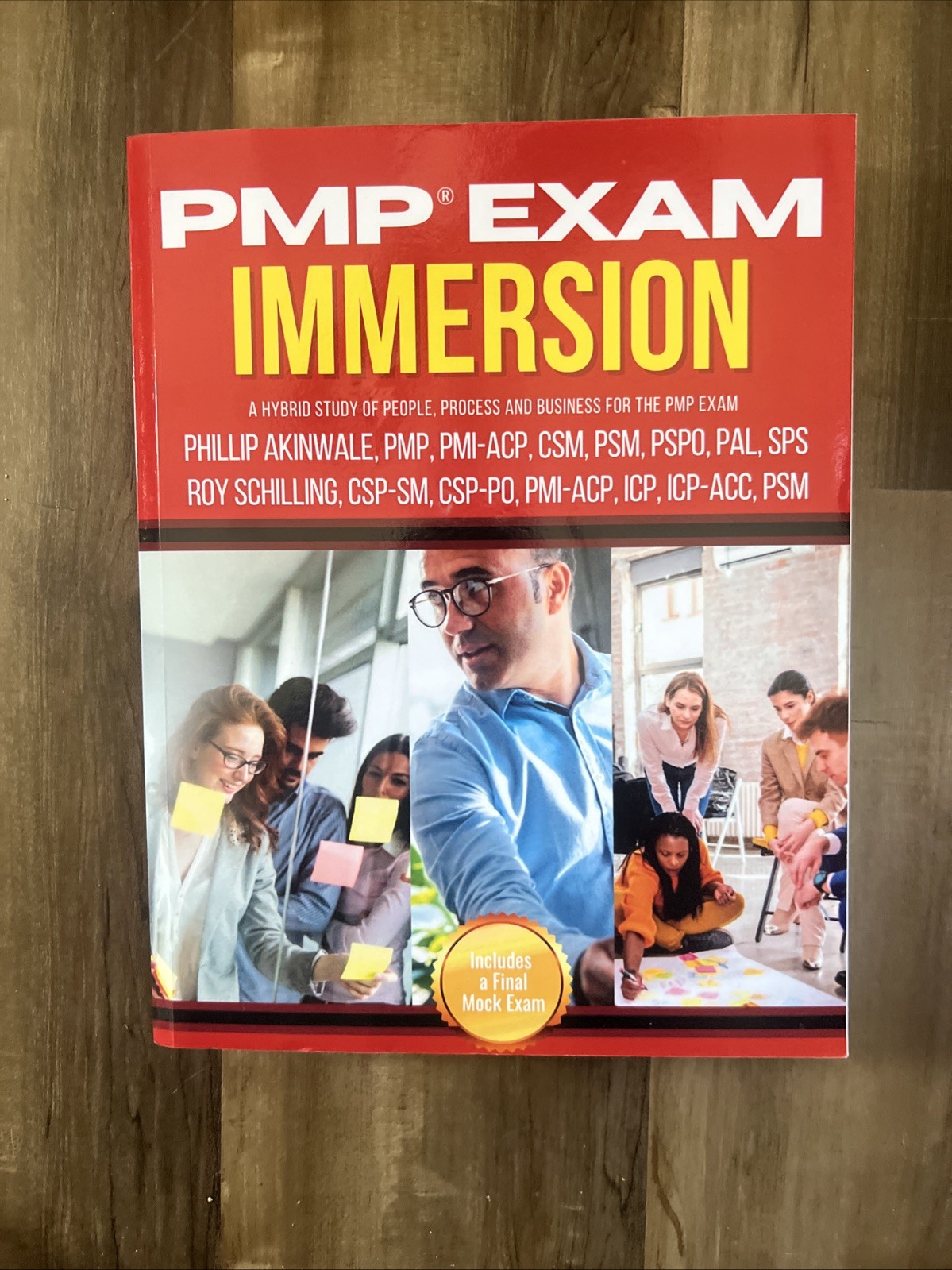 PMP Exam Immersion 2024 Update Andrew Ramdayal Study Guide Book Mock Exam