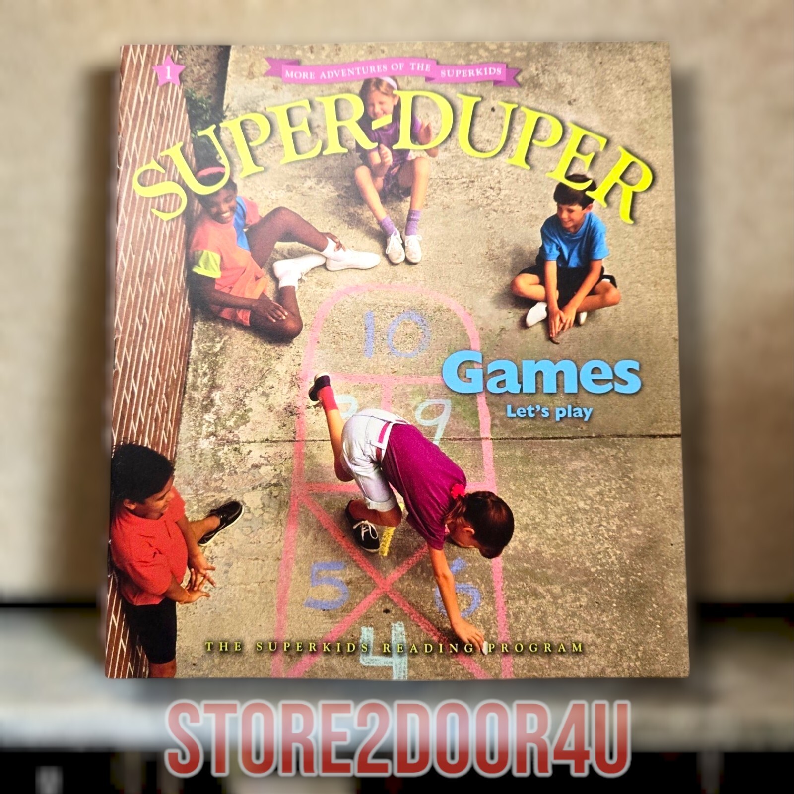Superkids Reading Program: Super Duper: Games: Let’s Play (Grade 2 Book 1)
