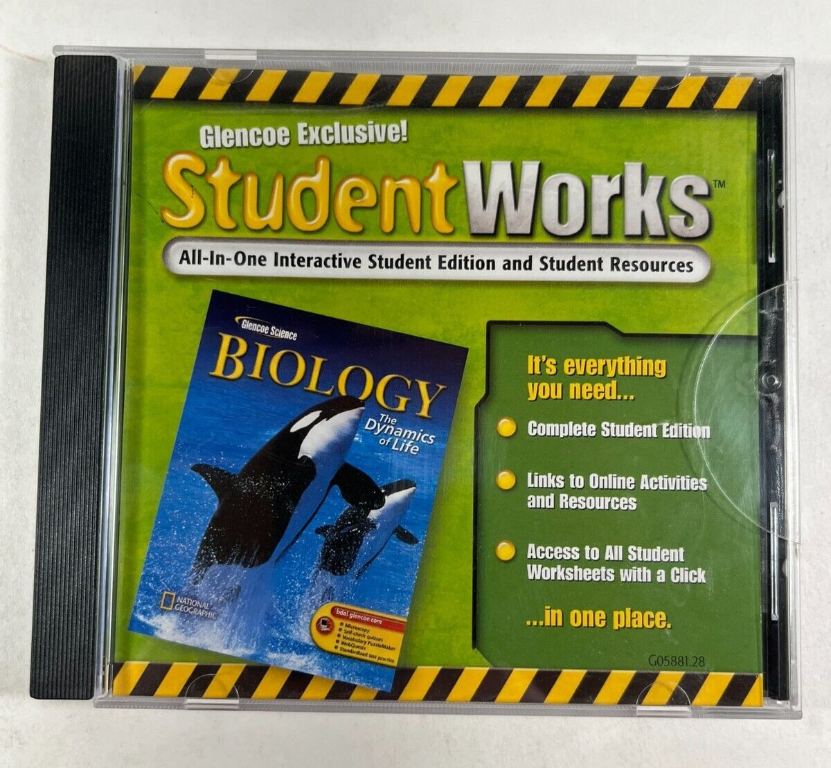 Biology Dynamics of Life Ser.: StudentWorks CD-ROM McGraw Hill 2003 0078605881