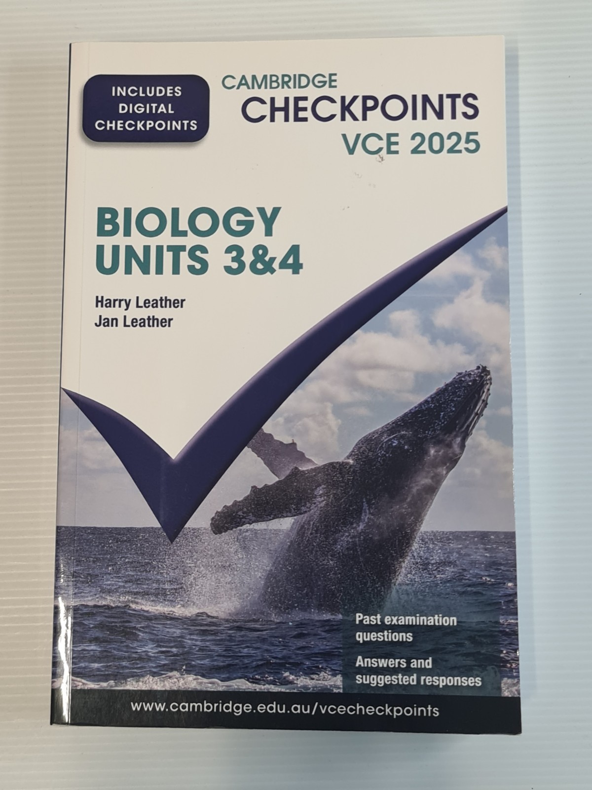 Cambridge Checkpoints VCE Biology Units 3&4 2025 by Harry Leather