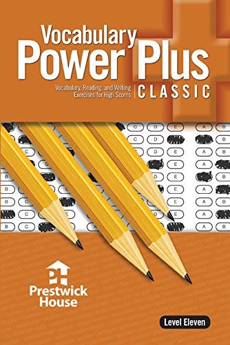 VOCABULARY POWER PLUS CLASSIC LEVEL ELEVEN By Daniel A. Reed Excellent Condition