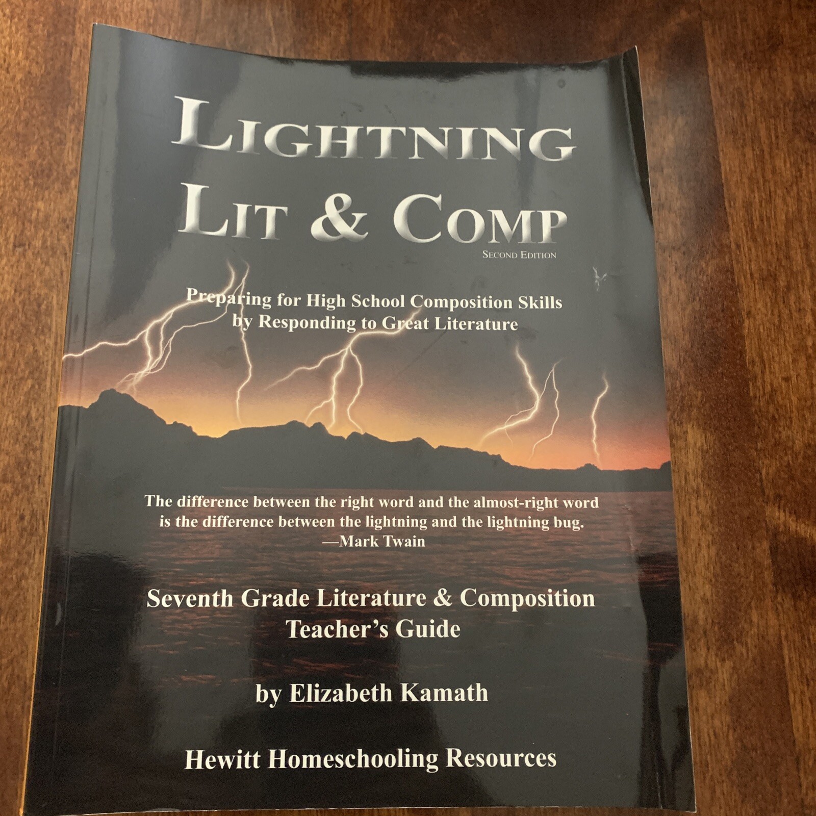 Lightning Lit & Comp 2nd Edition 7th Grade Teacher’s Guide