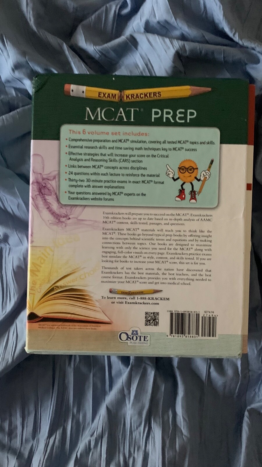 Examkrackers MCAT Complete Study Package 10th Edition