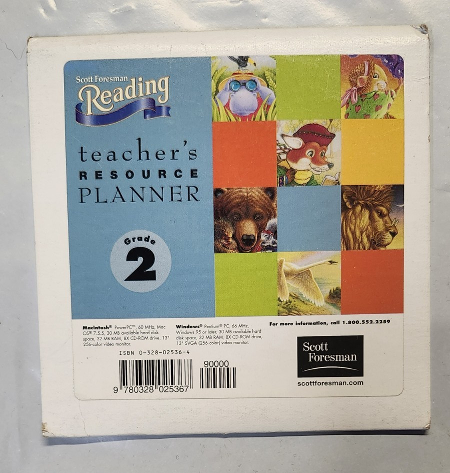 Teacher’s Resource Planner + Audio Grade 2 on CD-ROM / Scott Foresman Reading VG