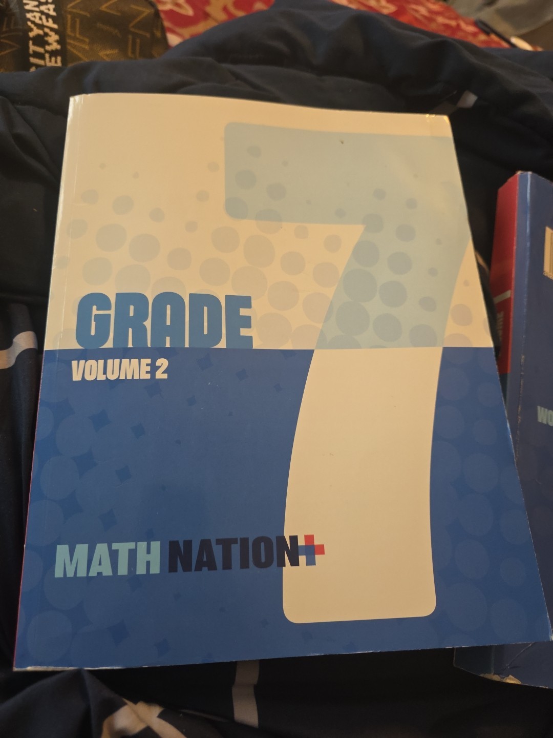 Math Nation 7th Grade Volume 2 Math Workbook Used