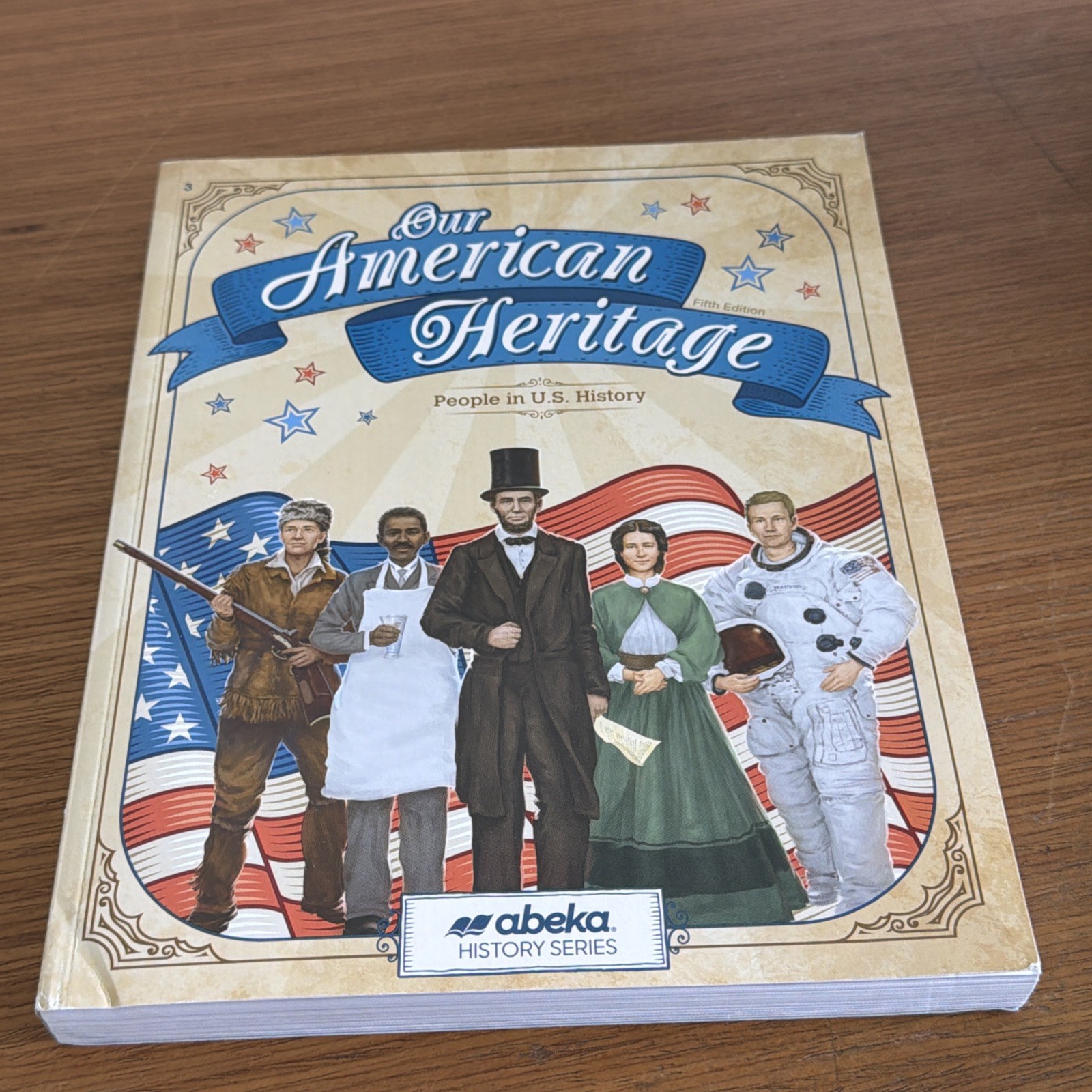 Abeka 3rd Grade Our American Heritage Student Textbook Fifth Edition UNUSED