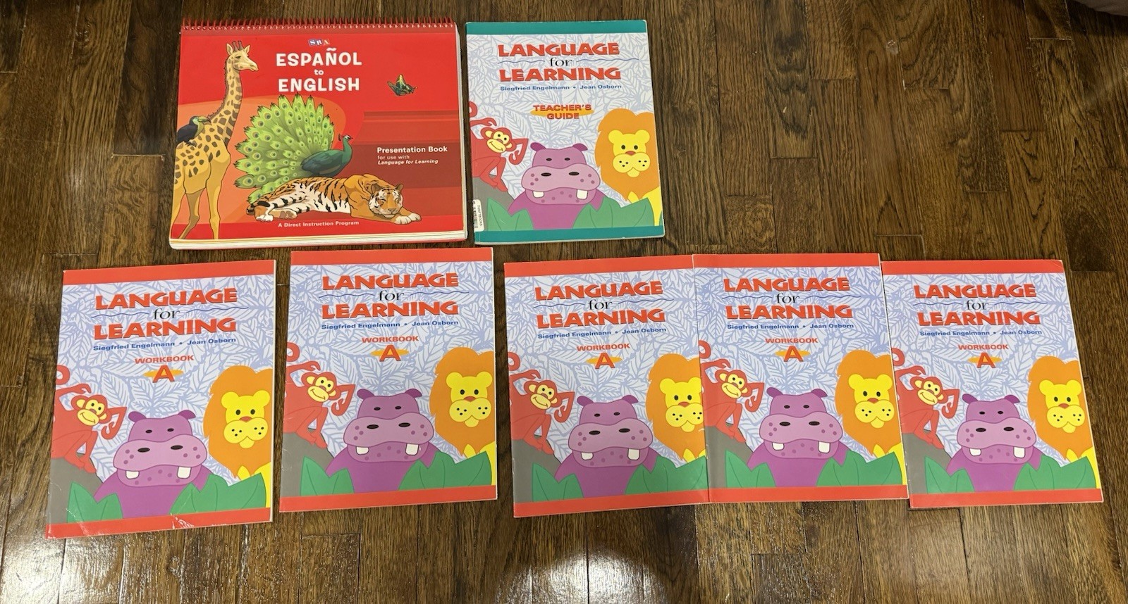 Language for Learning Bundle, Presentation Book 128 Lessons Workbooks and TG