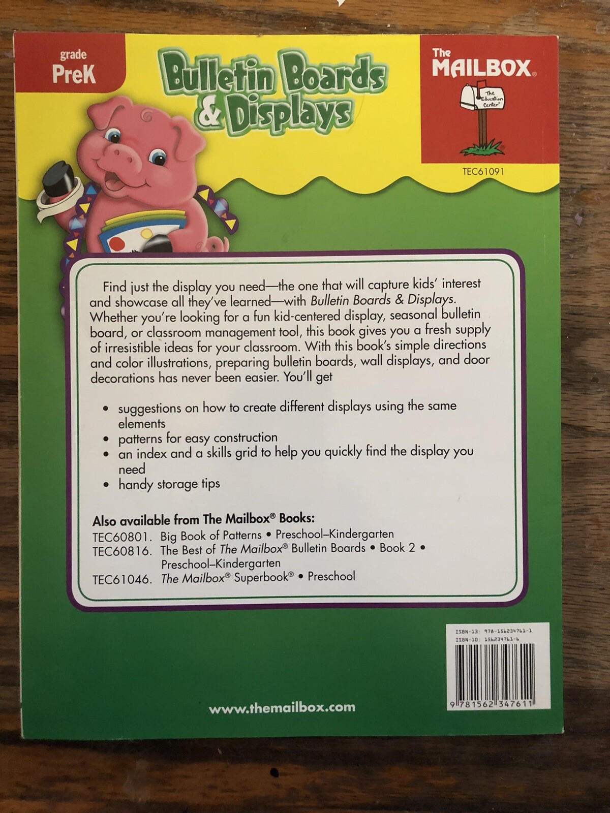 Bulletin Boards and Displays : PreK by The Mailbox Books Staff (2007, Book,…