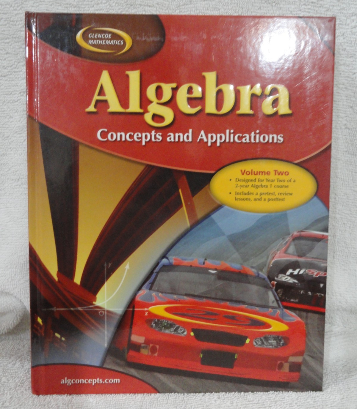 Algebra: Concepts and Applications Vol 2, – Hardcover, by McGraw-Hill Education