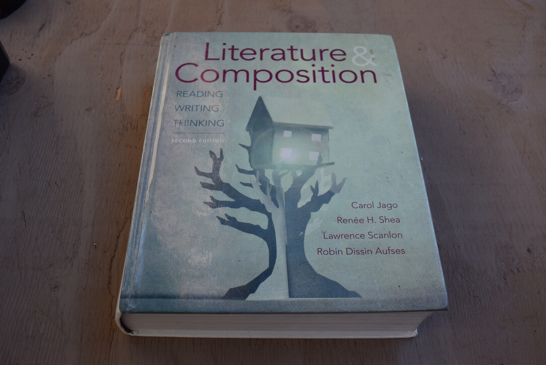 Literature & Composition: Reading, Writing, Thinking – Hardcover -2nd Ed. VG