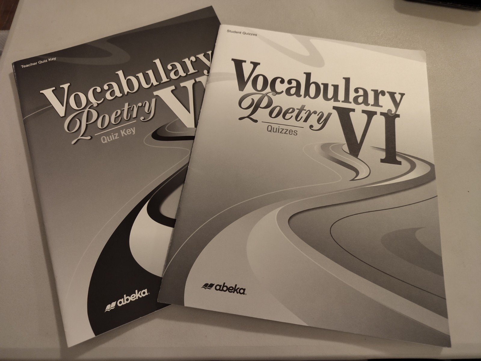 Vocabulary Poetry VI Student Quizzes and Teacher Key, Abeka 2020