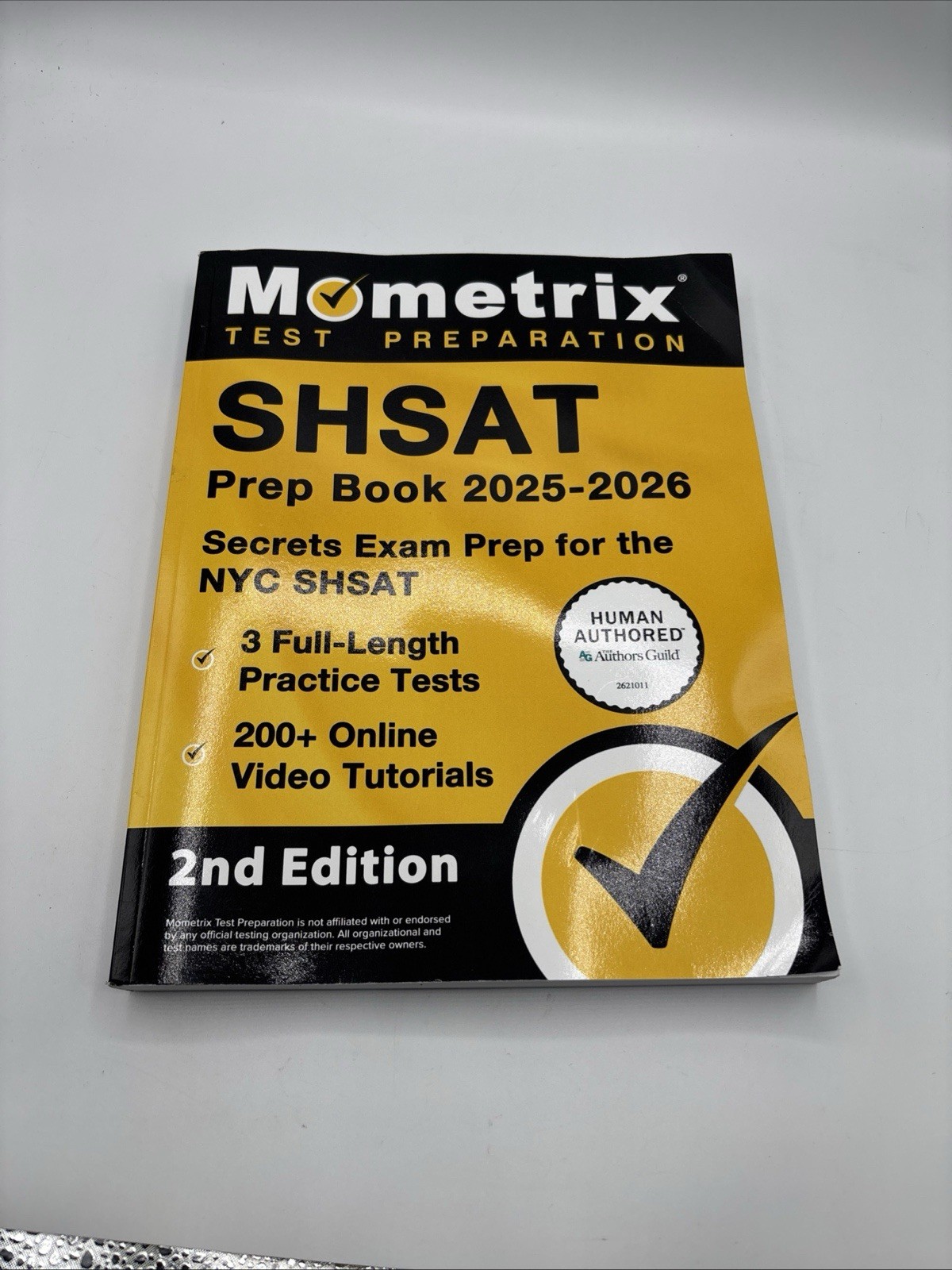 MoMETRIX Test Preparation SHSAT Prep Book 2025 Through 2026 Second Edition