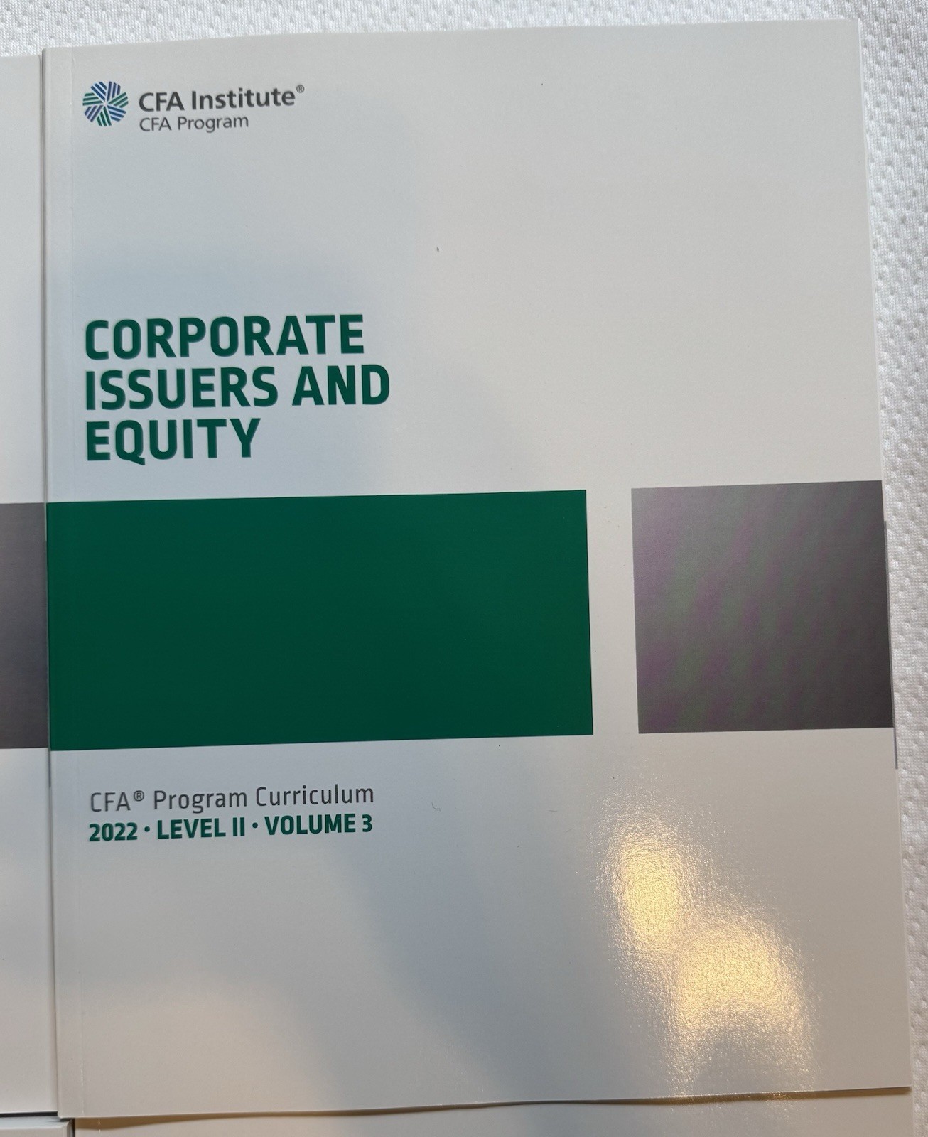 CFA Institute Program Curriculum 2022 Level II Vol 1 2 3 4 5 6 Complete Text Set