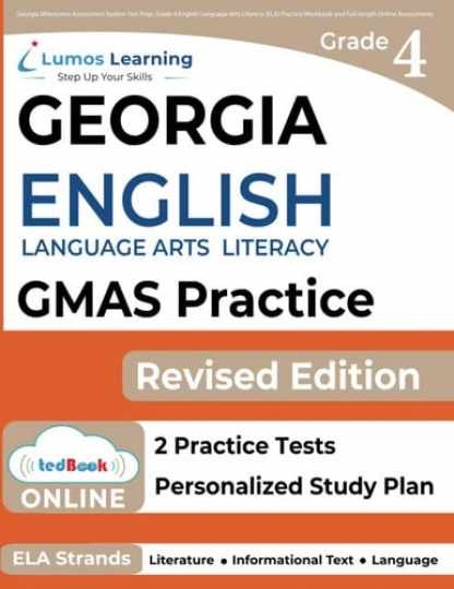 Georgia Milestones Assessment System – Paperback, by Prep Lumos Gmas – Very Good