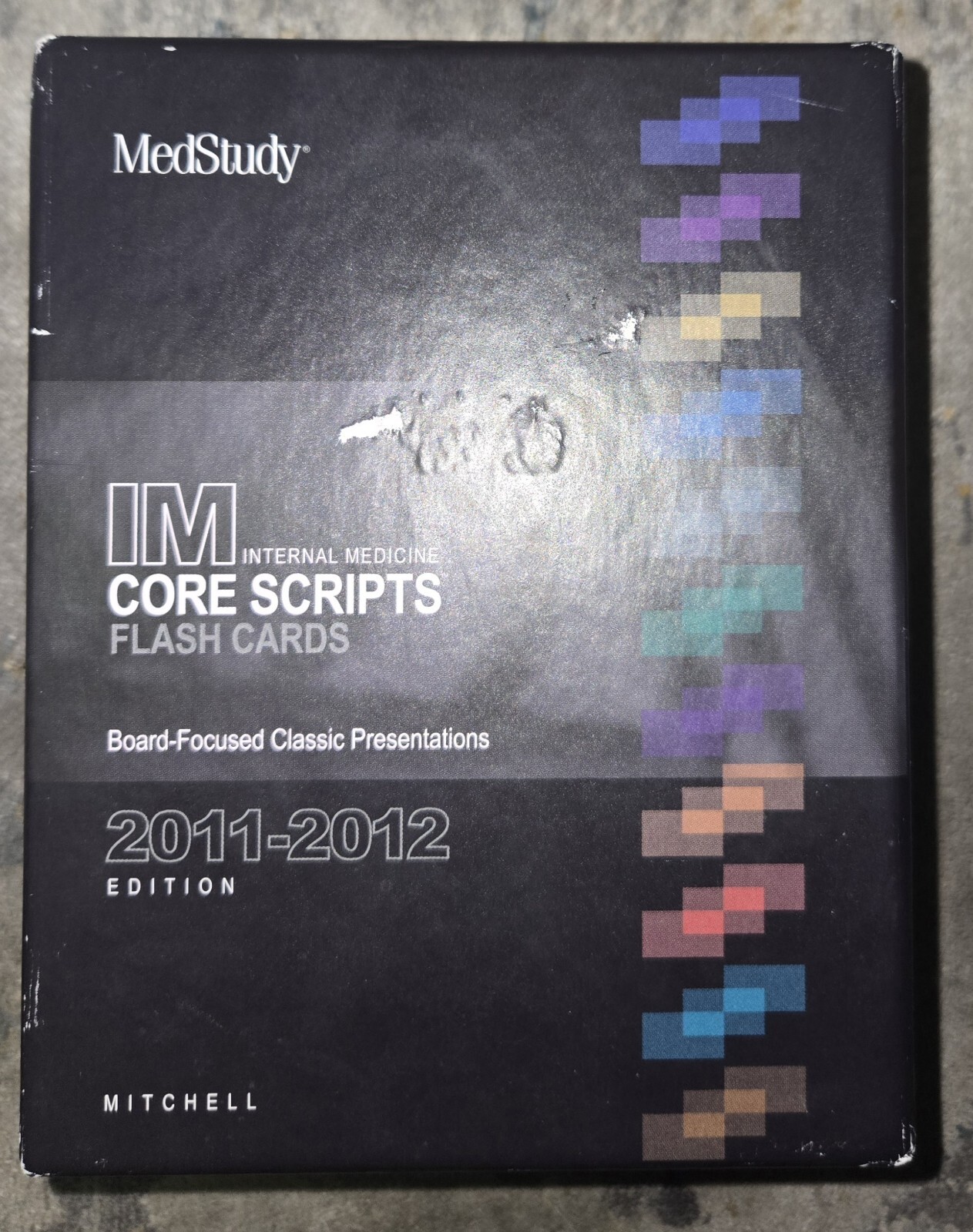 MedStudy IM Core Scripts Flash Cards 2011-2012 Free Shipping