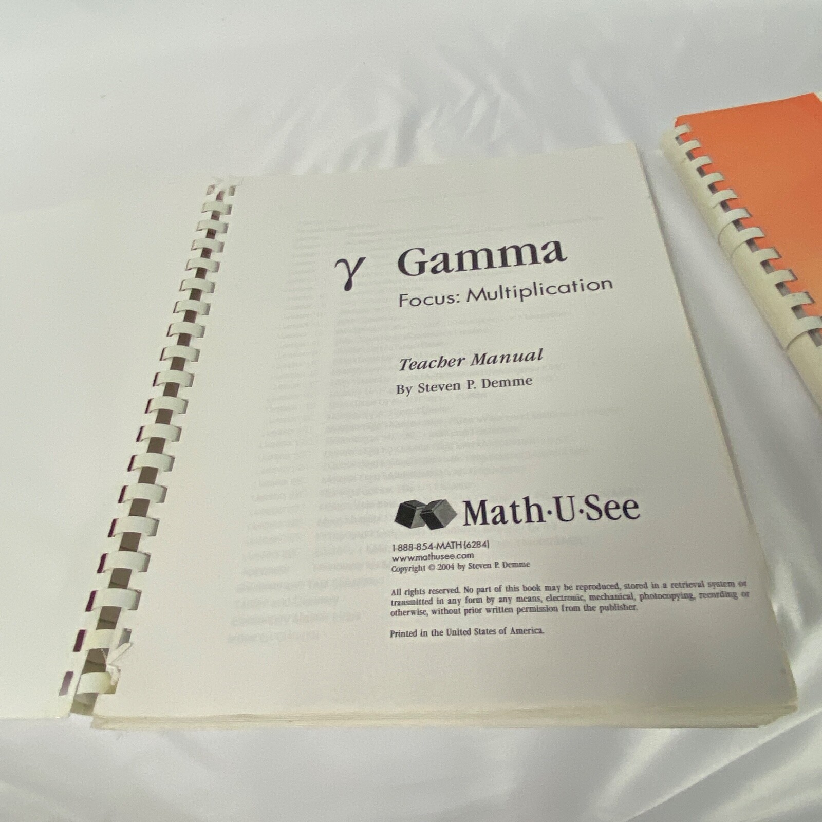 Math U See Teacher’s Bundle Beta Gamma
