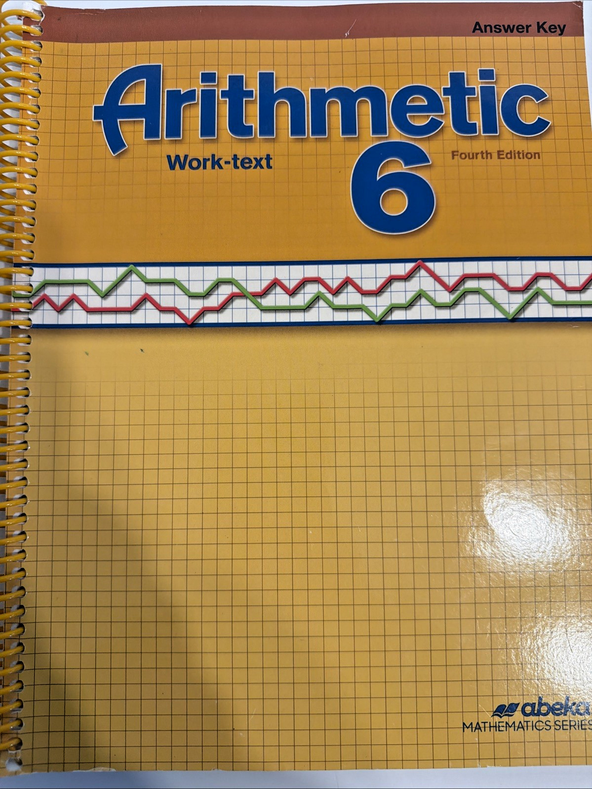 Abeka Arithmetic 6 Curriculum Set Work-text Quiz/Test, Speed Drills Teacher Key