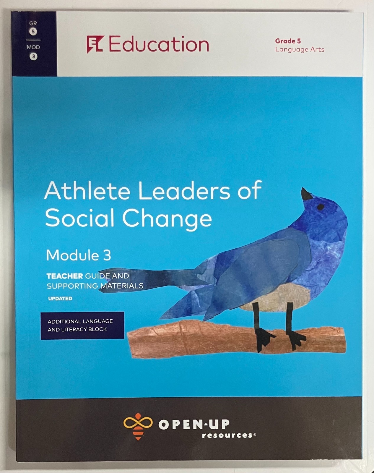 Open Up Resources, Grade 5 Language Arts, #3 ATHLETE LEADERS of SOCIAL CHANGE