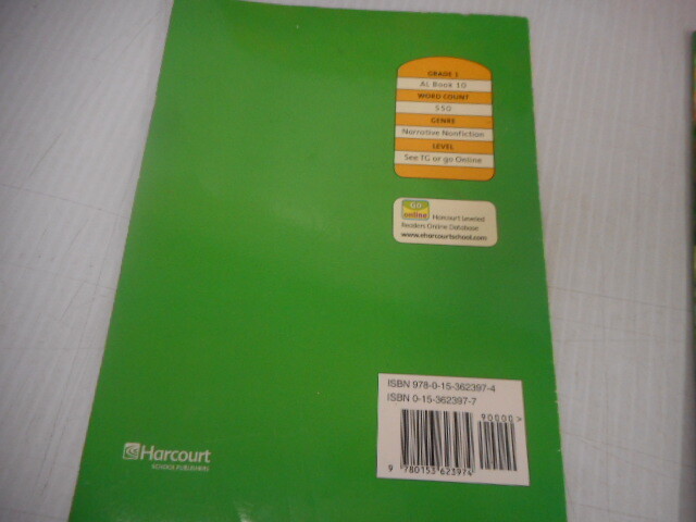 Harcourt Science Above Level Reader Grade 1 Book 10 Fantastic Fruit