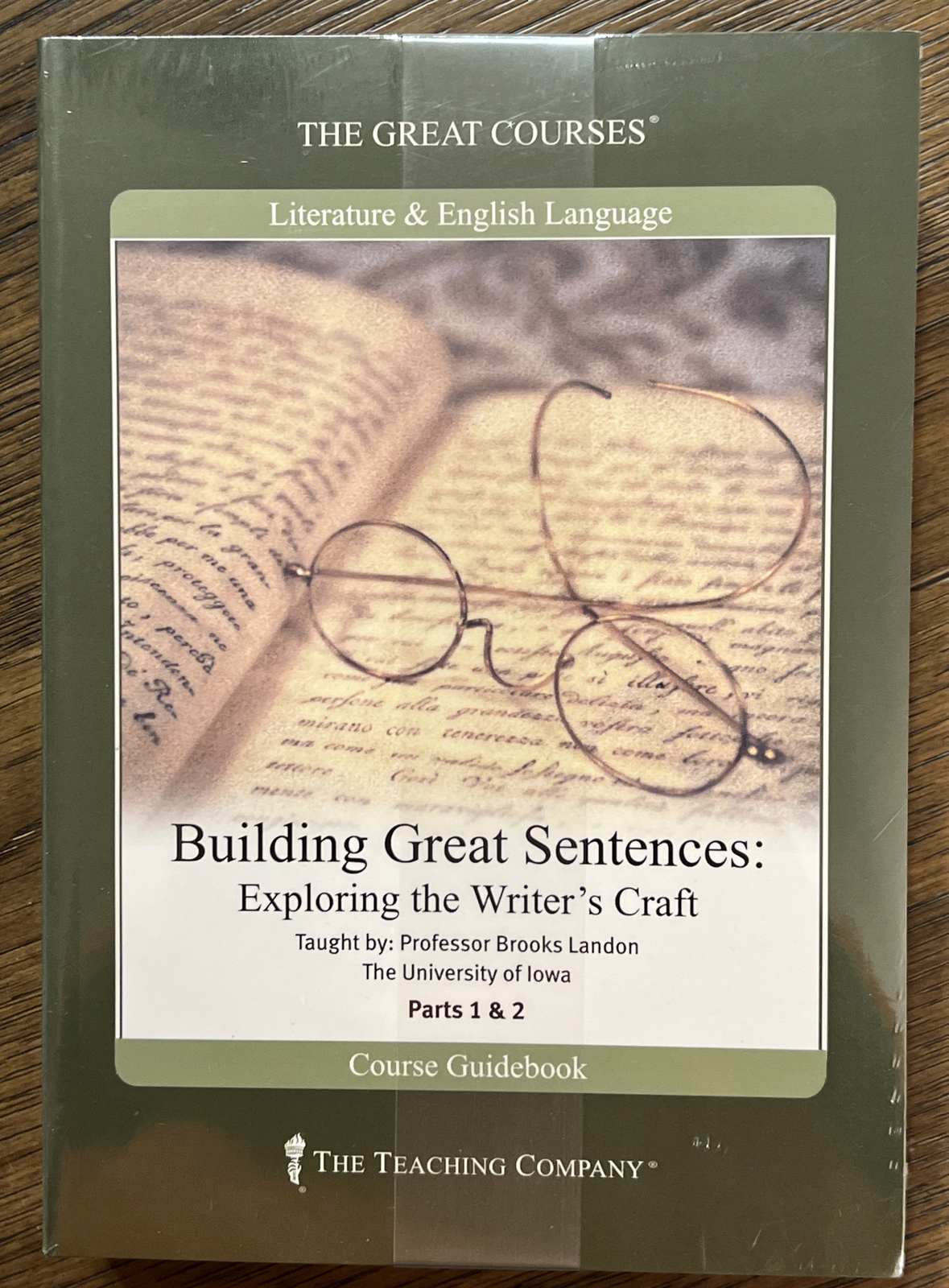 Building Great Sentences Exploring the Writer’s Craft 1&2 DVD +Book SEALED
