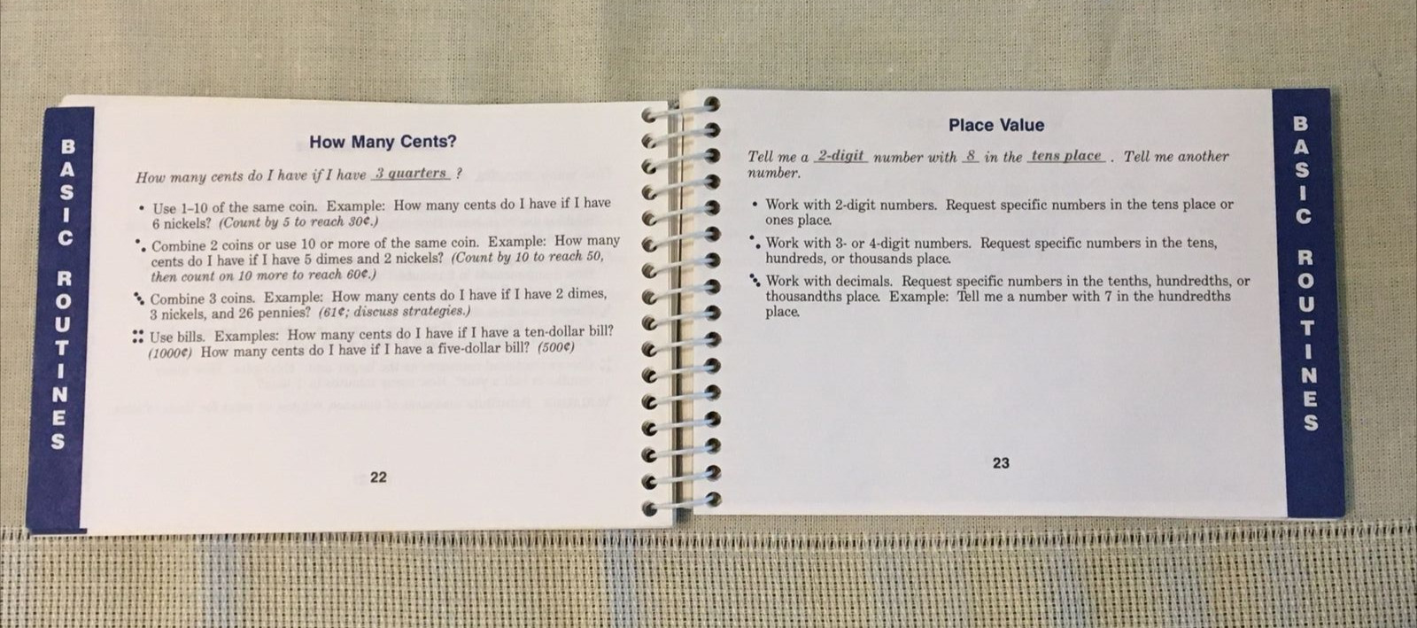 Minute Math+ Everyday Mathematics Flip Book Grades 1-3 Homeschool