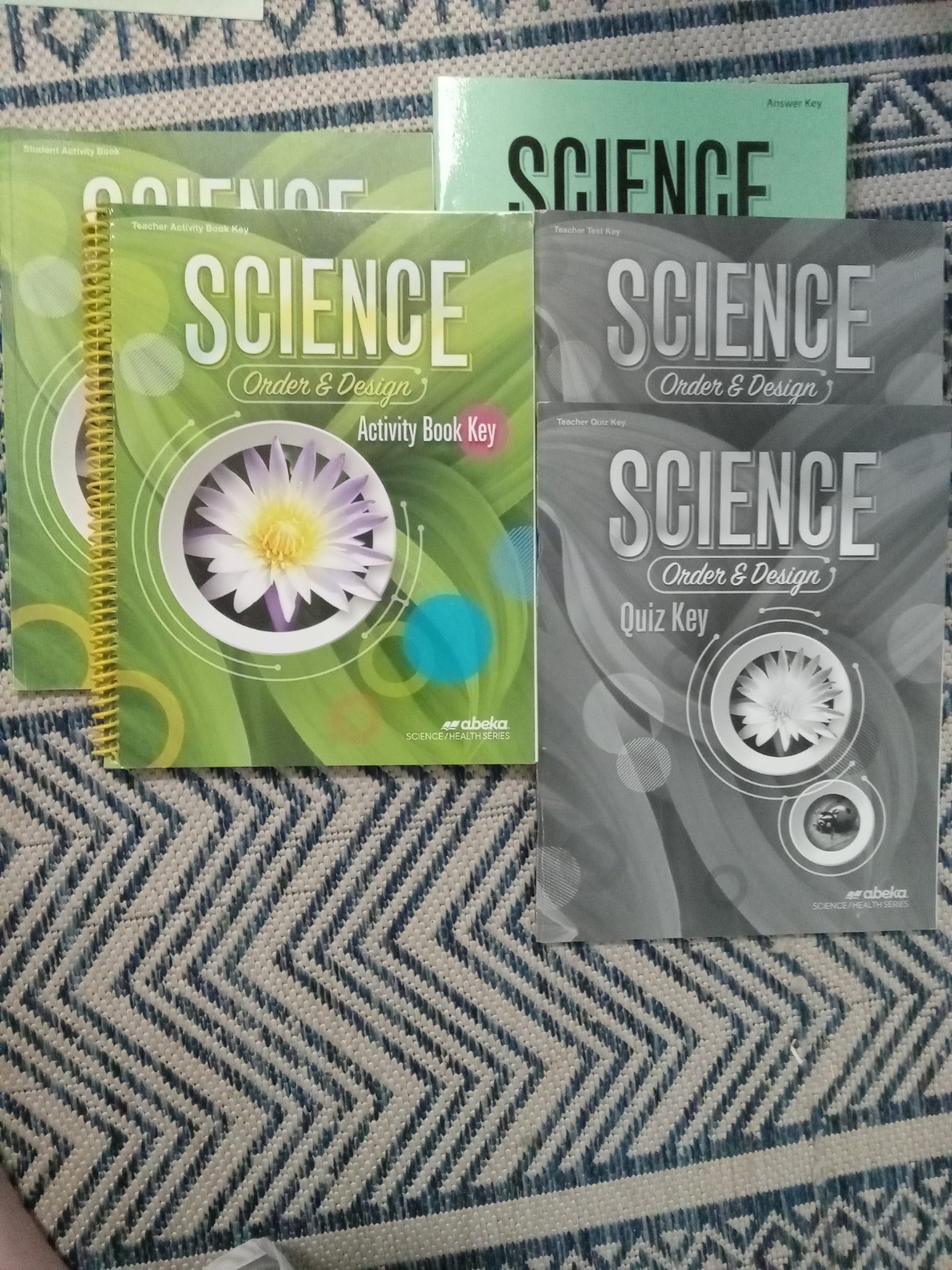 Abeka 7th Grade Science Bundle, Like New