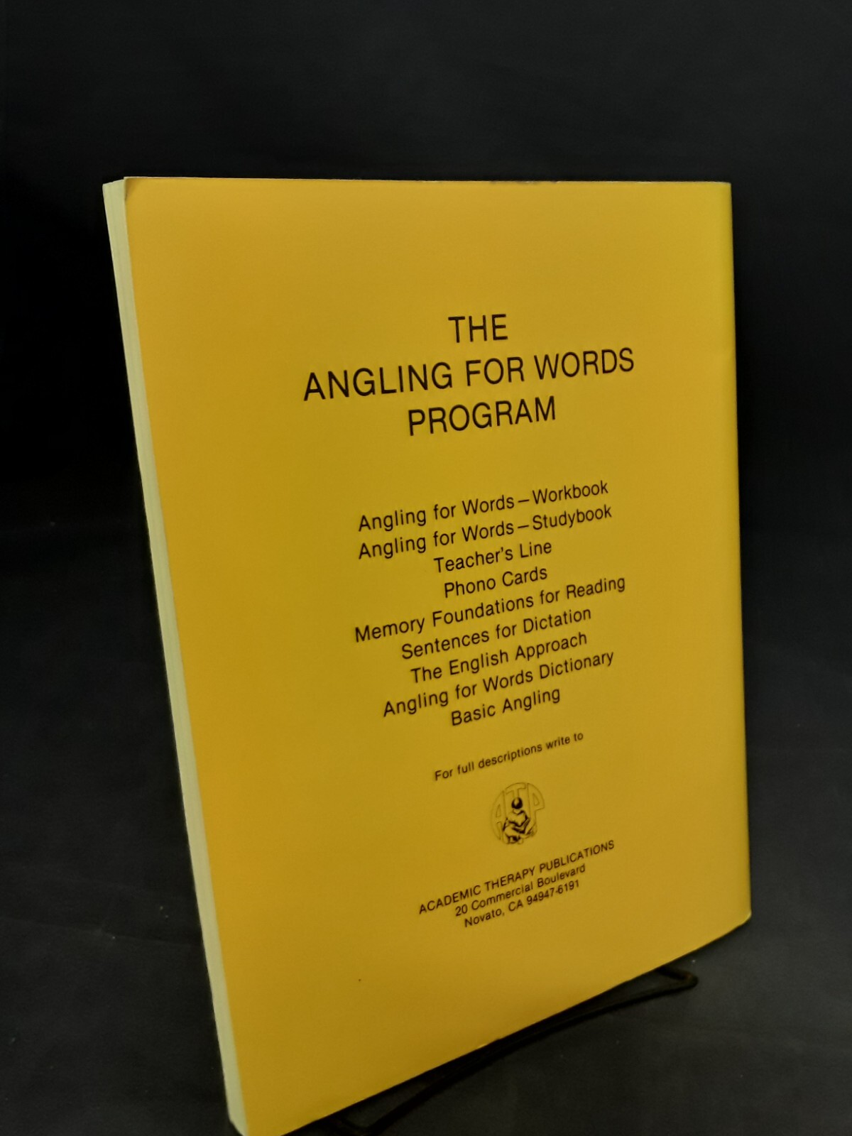 Angling For Words: A Workbook for…by Carolyn C Bowen (1972) VG- PB 230317