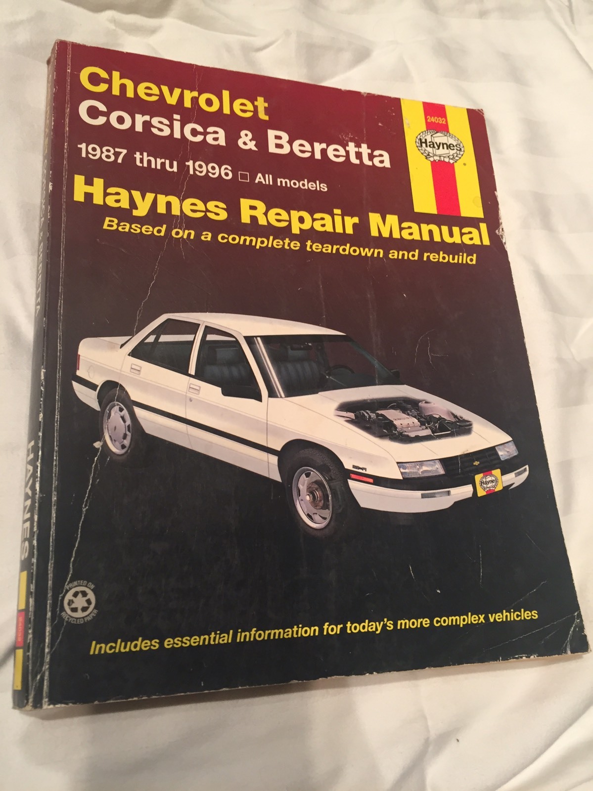 Chevrolet Corsica Beretta, 1987 – 1996 Haynes Repair Manual #24032